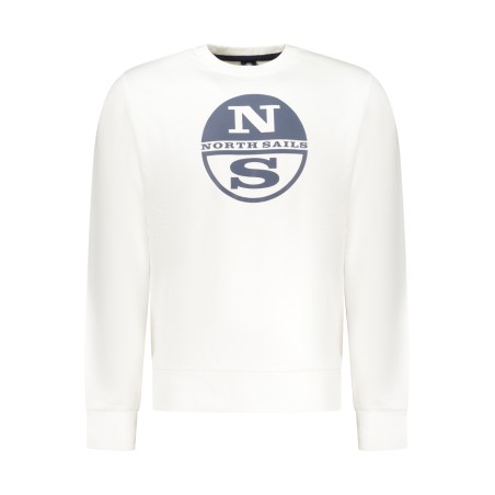 NORTH SAILS FELPA SENZA ZIP UOMO BIANCO