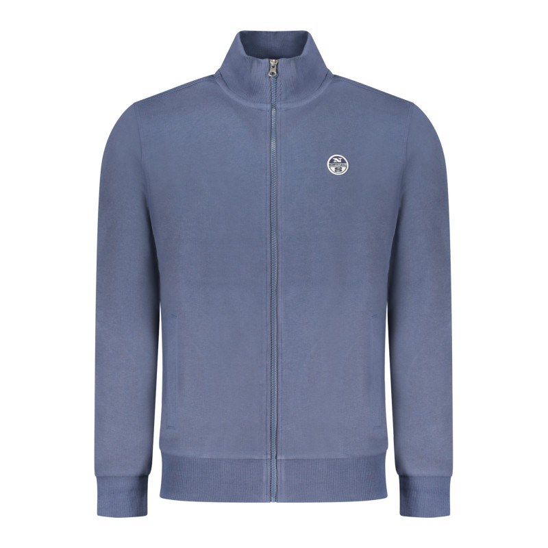 NORTH SAILS FELPA CON ZIP UOMO BLU