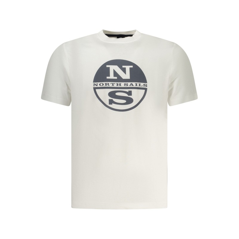 NORTH SAILS T-SHIRT MANICHE CORTE UOMO BIANCO