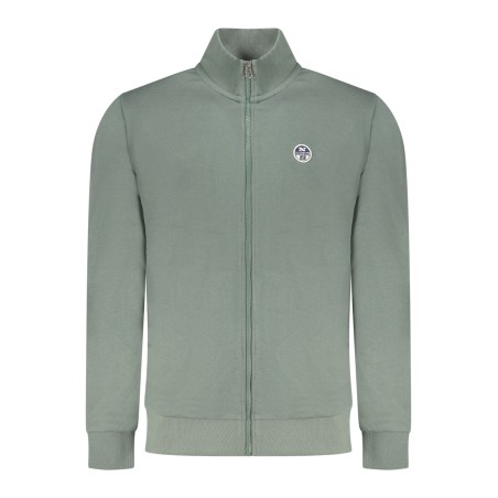 NORTH SAILS FELPA CON ZIP UOMO VERDE