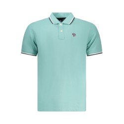 NORTH SAILS POLO MANICHE CORTE UOMO AZZURRO