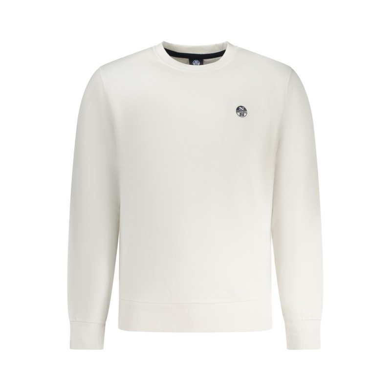 NORTH SAILS FELPA SENZA ZIP UOMO BIANCO