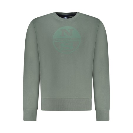 NORTH SAILS FELPA SENZA ZIP UOMO VERDE