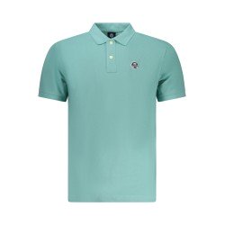 NORTH SAILS POLO MANICHE CORTE UOMO AZZURRO