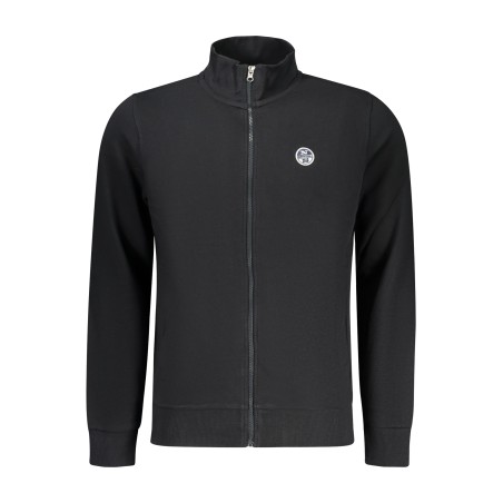 NORTH SAILS FELPA CON ZIP UOMO NERO