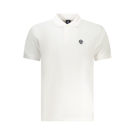 NORTH SAILS POLO MANICHE CORTE UOMO BIANCO
