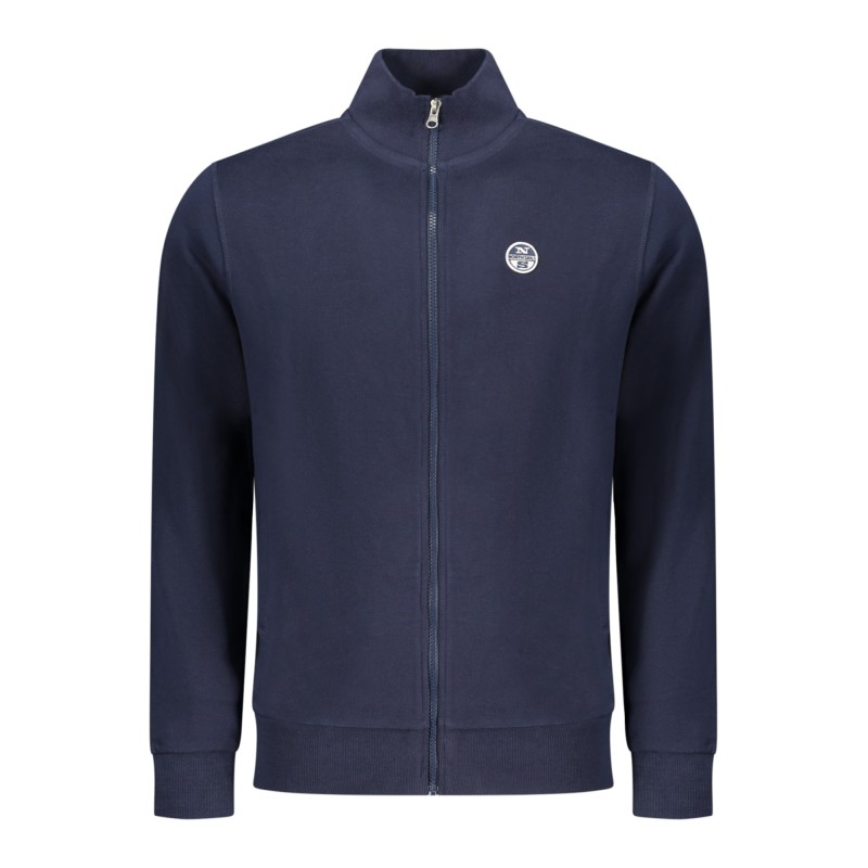 NORTH SAILS FELPA CON ZIP UOMO BLU