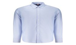 NORWAY 1963 CAMICIA MANICHE LUNGHE UOMO AZZURRO