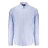 NORWAY 1963 CAMICIA MANICHE LUNGHE UOMO AZZURRO