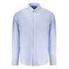 NORWAY 1963 CAMICIA MANICHE LUNGHE UOMO AZZURRO