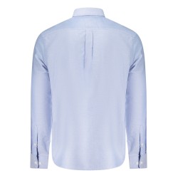 NORWAY 1963 CAMICIA MANICHE LUNGHE UOMO AZZURRO