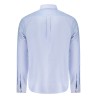 NORWAY 1963 CAMICIA MANICHE LUNGHE UOMO AZZURRO