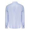 NORWAY 1963 CAMICIA MANICHE LUNGHE UOMO AZZURRO