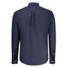 NORWAY 1963 CAMICIA MANICHE LUNGHE UOMO BLU