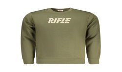 RIFLE FELPA SENZA ZIP UOMO VERDE