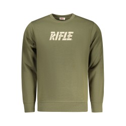RIFLE FELPA SENZA ZIP UOMO VERDE