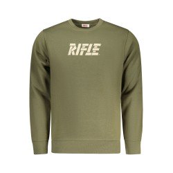 RIFLE FELPA SENZA ZIP UOMO VERDE