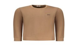 RIFLE FELPA SENZA ZIP UOMO MARRONE