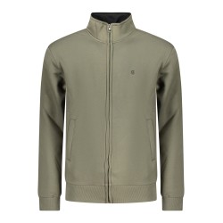 COVERI MOVING FELPA CON ZIP UOMO VERDE