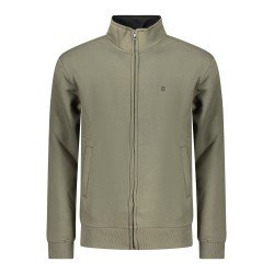 COVERI MOVING FELPA CON ZIP UOMO VERDE