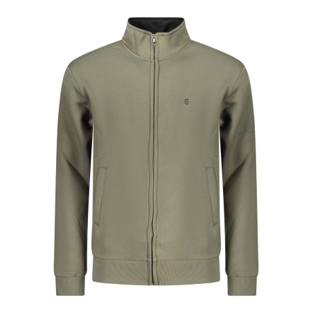 COVERI MOVING FELPA CON ZIP UOMO VERDE