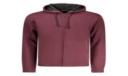 COVERI MOVING FELPA CON ZIP UOMO ROSSO