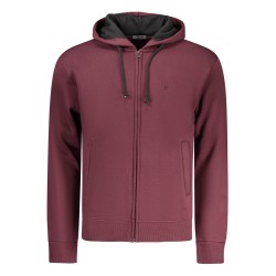 COVERI MOVING FELPA CON ZIP UOMO ROSSO