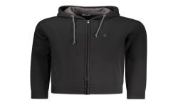 COVERI MOVING FELPA CON ZIP UOMO NERO