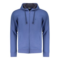 COVERI MOVING FELPA CON ZIP UOMO BLU
