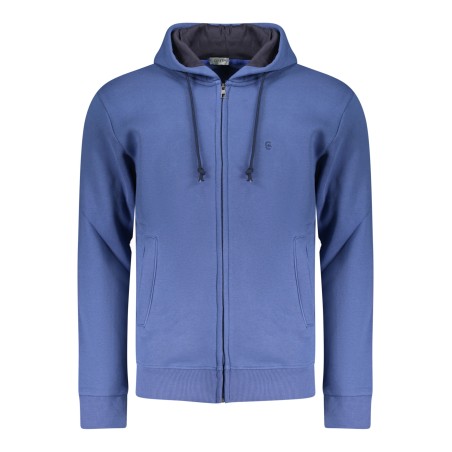COVERI MOVING FELPA CON ZIP UOMO BLU