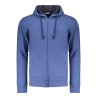 COVERI MOVING FELPA CON ZIP UOMO BLU