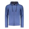 COVERI MOVING FELPA CON ZIP UOMO BLU