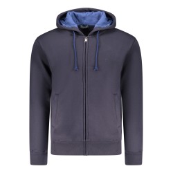 COVERI MOVING FELPA CON ZIP UOMO BLU
