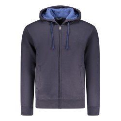COVERI MOVING FELPA CON ZIP UOMO BLU