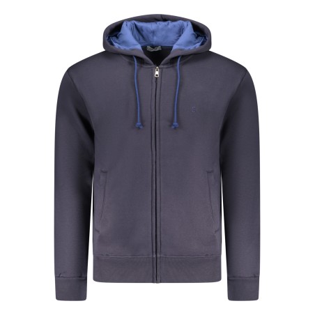 COVERI MOVING FELPA CON ZIP UOMO BLU