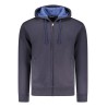 COVERI MOVING FELPA CON ZIP UOMO BLU