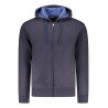 COVERI MOVING FELPA CON ZIP UOMO BLU
