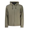 COVERI MOVING FELPA CON ZIP UOMO VERDE