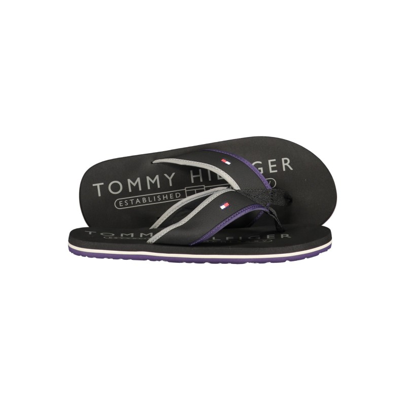 TOMMY HILFIGER CALZATURA CIABATTA UOMO NERO