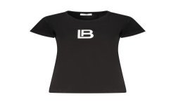 LAURA BIAGIOTTI T-SHIRT ESTERNABILE DONNA NERO