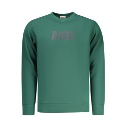 RIFLE FELPA SENZA ZIP UOMO VERDE