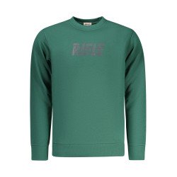 RIFLE FELPA SENZA ZIP UOMO VERDE