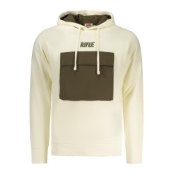 RIFLE FELPA SENZA ZIP UOMO BIANCO