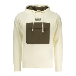 RIFLE FELPA SENZA ZIP UOMO BIANCO