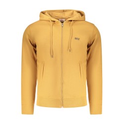 RIFLE FELPA CON ZIP UOMO MARRONE