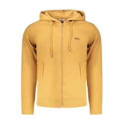 RIFLE FELPA CON ZIP UOMO MARRONE