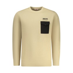 RIFLE FELPA SENZA ZIP UOMO BEIGE