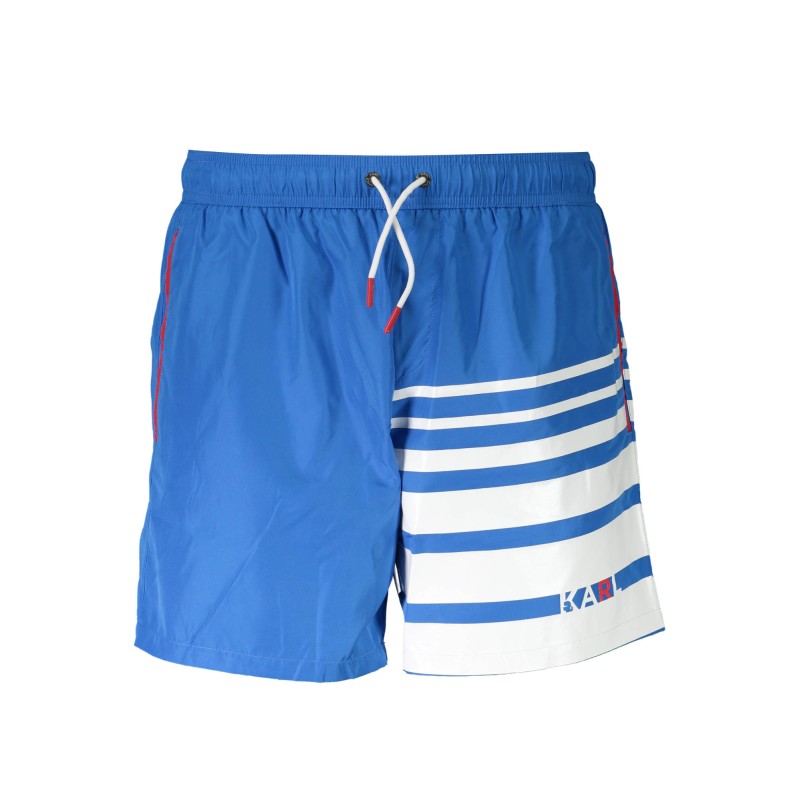 KARL LAGERFELD BEACHWEAR COSTUME PARTE SOTTO UOMO AZZURRO