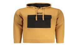 RIFLE FELPA SENZA ZIP UOMO MARRONE