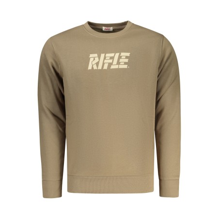 RIFLE FELPA SENZA ZIP UOMO MARRONE